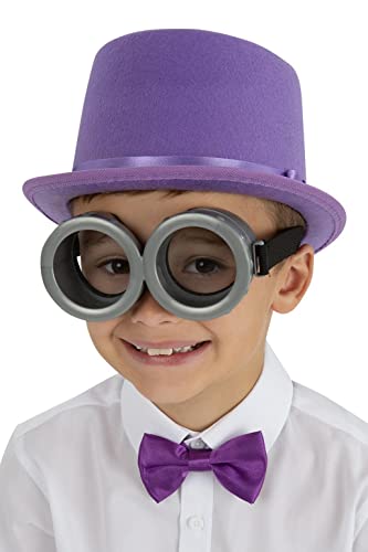 `Kids Grey Goggles, Clear Lense`