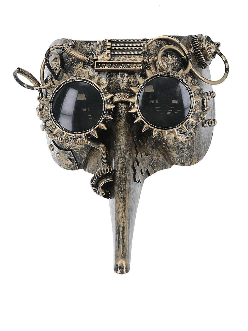 Smiffys Victorian Steampunk Plague Doctor Mask