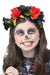 Kids DOTD Black & Red Rose Headband