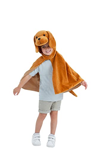`Deluxe Puppy Plush Cape, Kids -  (Size: S-M)`