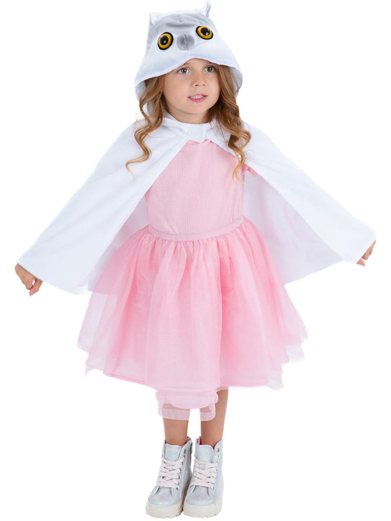 Smiffys Deluxe Baby Owl Plush Cape, Kids, Children's Animal Fancy Dress, Book Character Dress Up Accessories