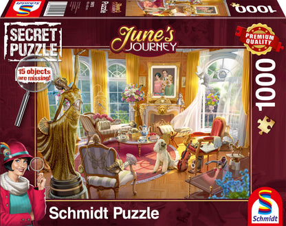 Schmidt Spiele 59975 Junes Journey Salon of The Orchid Property Jigsaw Puzzle 1000 Pieces