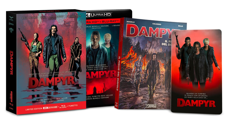 Dampyr - 4K (Bd 4K + Bd Hd) + Fumetto + card