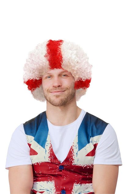 Smiffys England Afro Wig