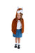 Smiffys 99747 Deluxe Fox Plush Cape, Kids, Unisex Children, Brown, S to M-Age 4-7 Years