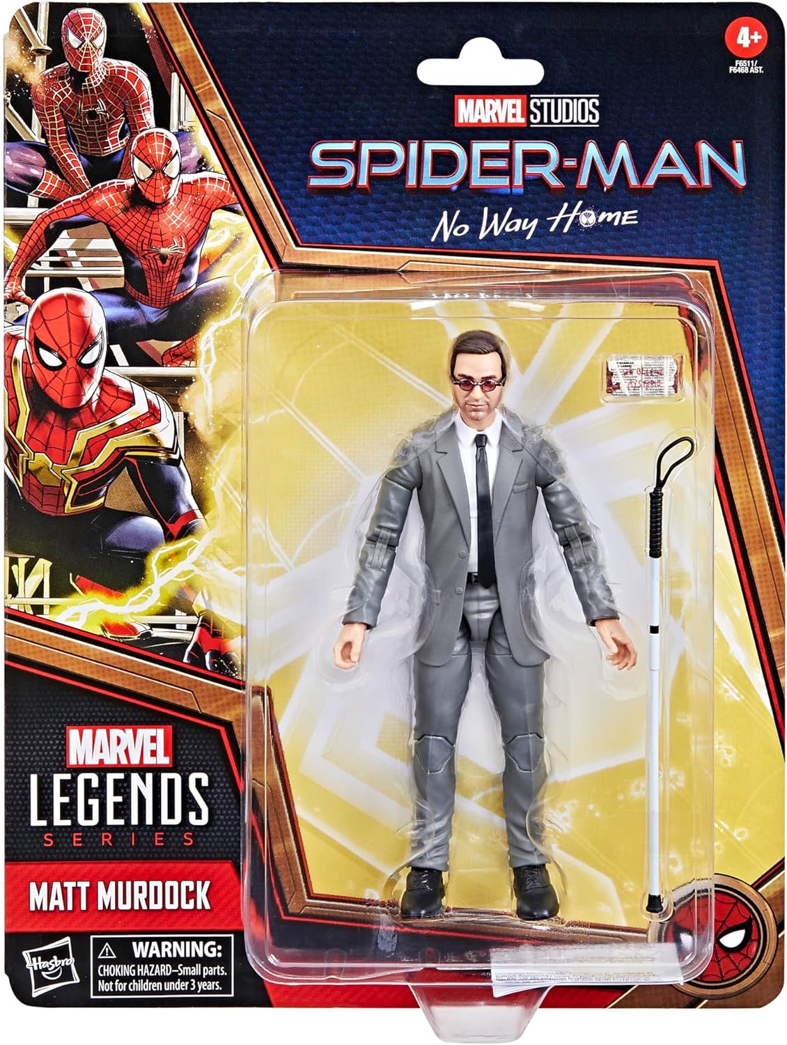 Hasbro Marvel Legends Series Matt Murdock, Spider-Man: No Way Home 6" Marvel Legends Action Figures