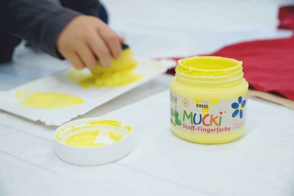 Eduplay 250071 Mucki Textile Finger Paint (4 Piece