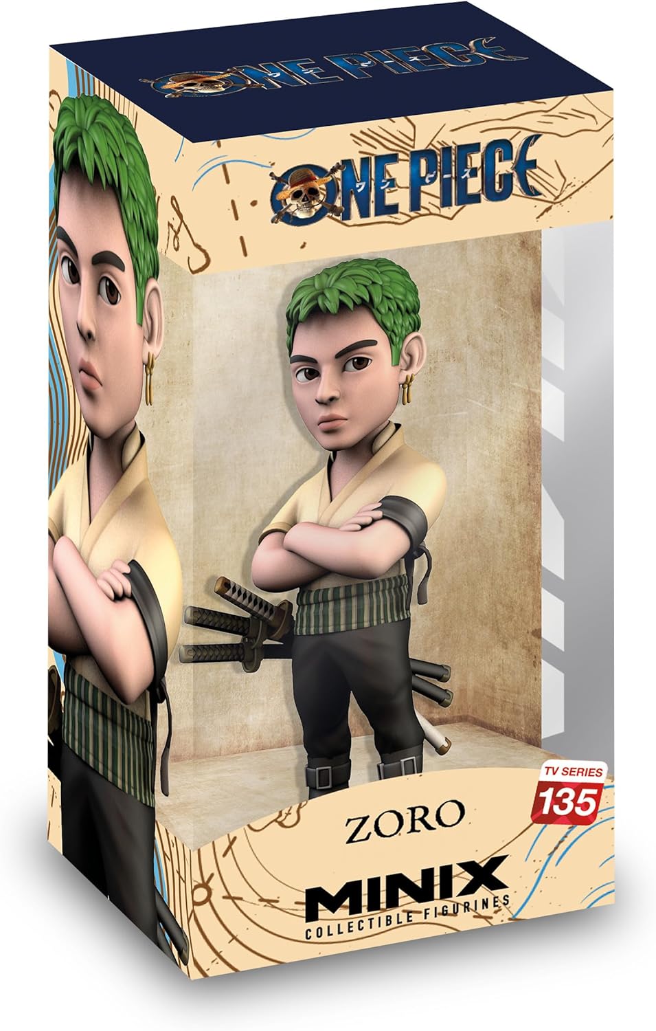 Minix One Piece Rororanoa Figure - Collectibles for Display - Gift Idea - Toys for Children and Adults TV Fans MN11971