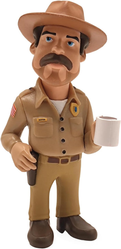 STRANGER THINGS - Eleven, Dustin, Hopper, Max - Pack 4 Fig. Minix 7cm
