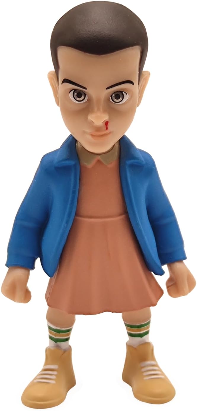 STRANGER THINGS - Eleven, Dustin, Hopper, Max - Pack 4 Fig. Minix 7cm