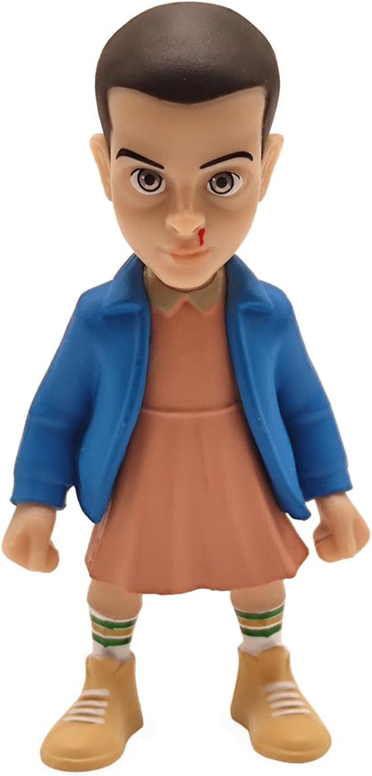 STRANGER THINGS - Eleven, Dustin, Hopper, Max - Pack 4 Fig. Minix 7cm
