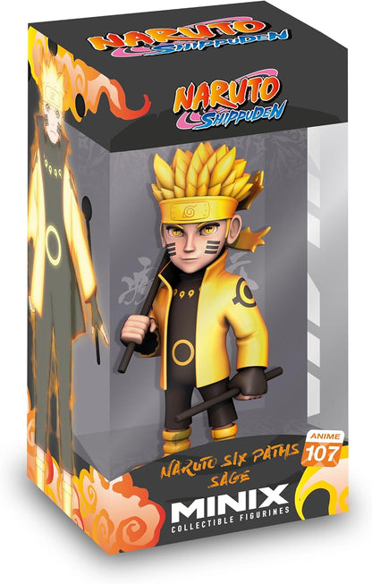Minix - Anime #107 - Naruto Shippuden - Naruto Six Paths - Figurine à collectionner 12 cm