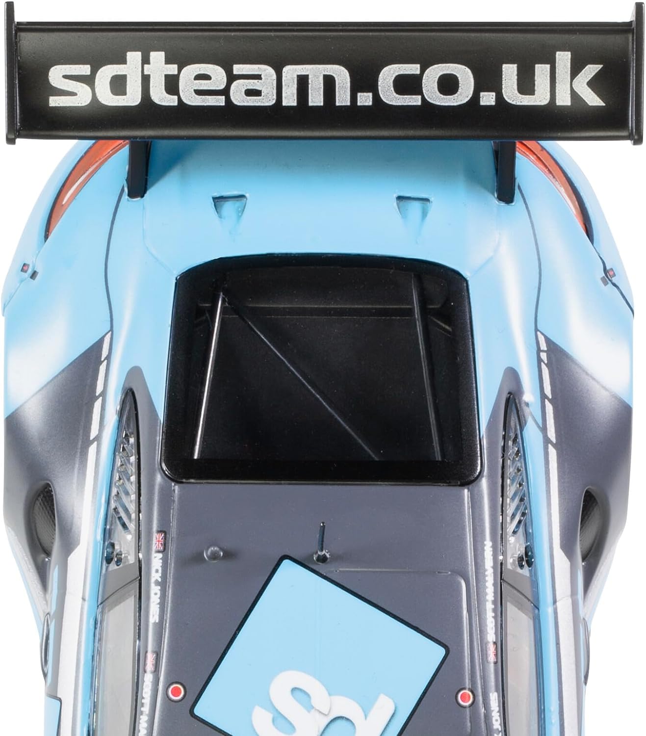 Scalextric C4415 Porsche 911 R-Team Parker British 2022 GT/Prototype GT3 Racing Slot Car