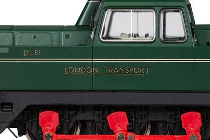 Hornby R30306 London Transport, Sentinel, 0-6-0, DL. 81 - Era 7, OO Gauge Diesel Locomotive