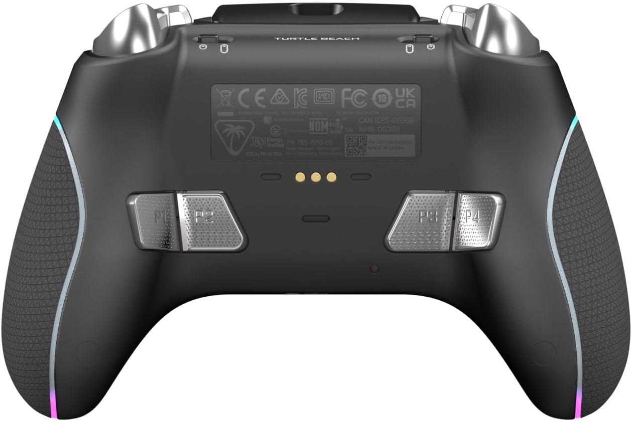 Turtle Beach Stealth Ultra Draadloze, Krachtige Gamingcontroller met Snellaaddock, Aanpasbare triggerstops en Commandodisplay voor Xbox Series X|S, Xbox One en pc  Stealth Ultra Stealth