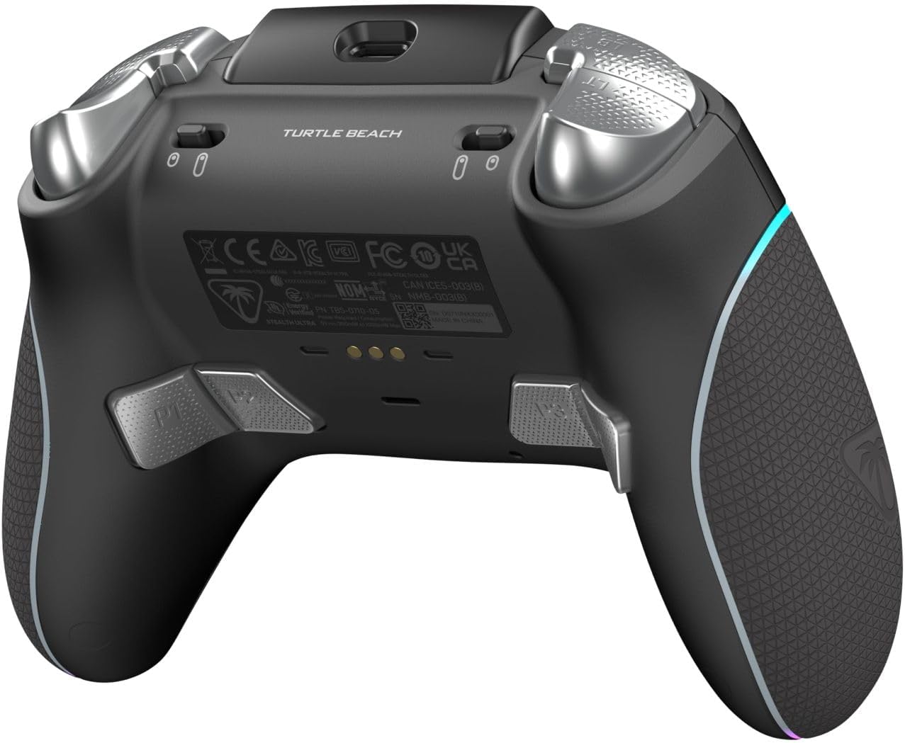 Turtle Beach Stealth Ultra Draadloze, Krachtige Gamingcontroller met Snellaaddock, Aanpasbare triggerstops en Commandodisplay voor Xbox Series X|S, Xbox One en pc  Stealth Ultra Stealth