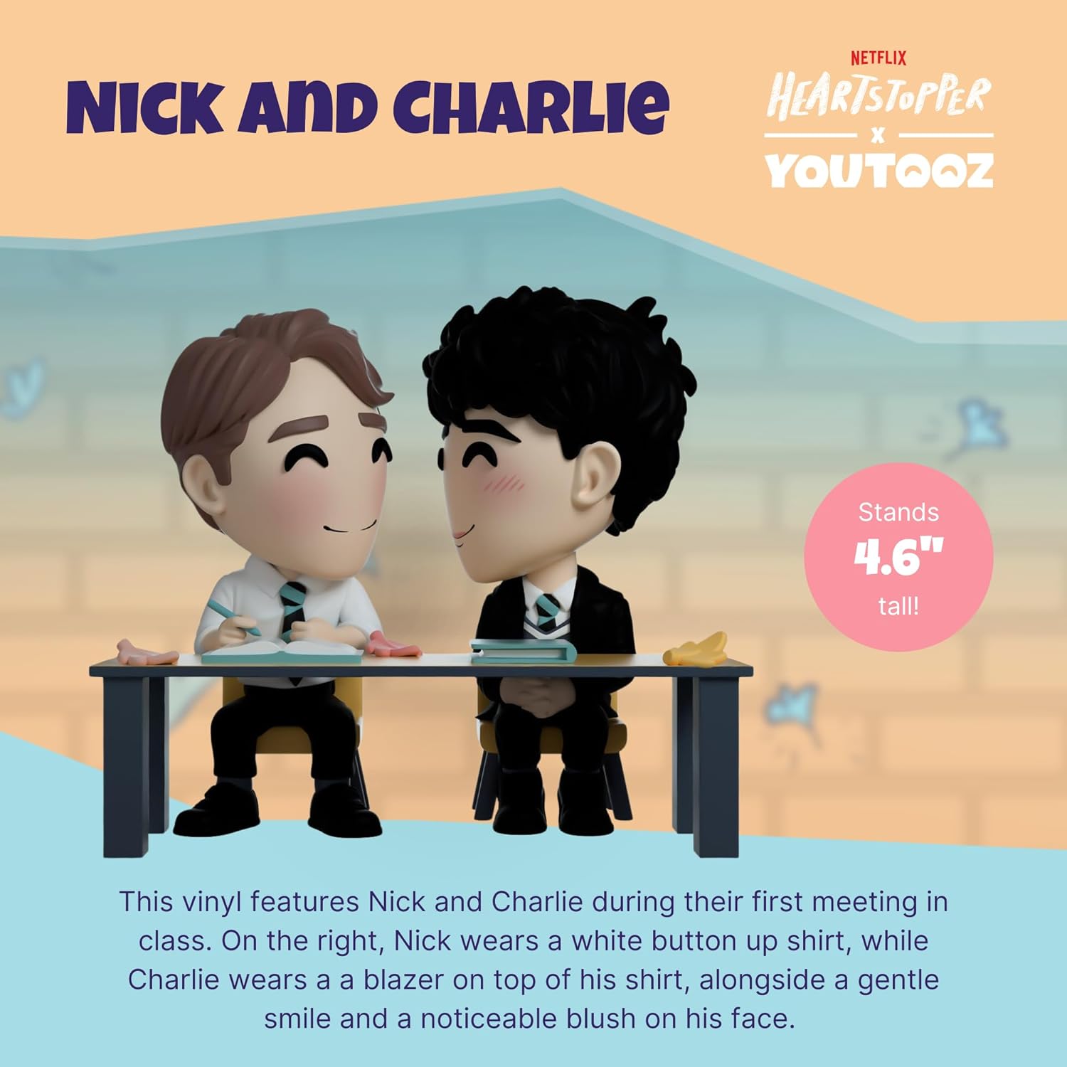 Youtooz - Heartstopper - Nick and Charlie