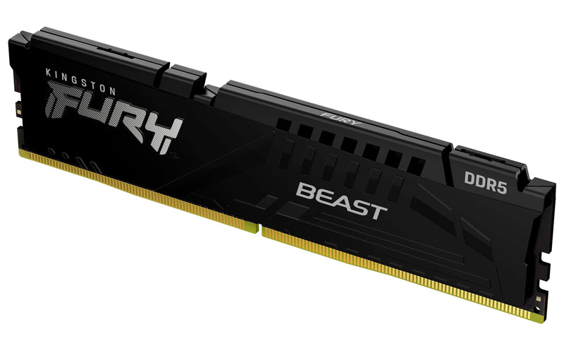 Kingston FURY Beast Black EXPO DDR5 8 GB 5200MT/s DDR5 CL36 DIMM Desktop Gaming Single Module - KF552C36BBE-8