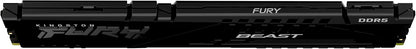 Kingston FURY Beast Black EXPO DDR5 8 GB 5200MT/s DDR5 CL36 DIMM Desktop Gaming Single Module - KF552C36BBE-8