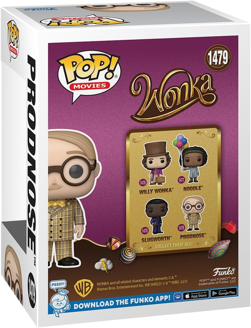Funko POP! Movies: Wonka - Willy Wonka - Collectable Vinyl Figure - Gift Idea - Official Merchandise - Toys for Kids & Adults - Movies Fans - Model Figure for Collectors and Display