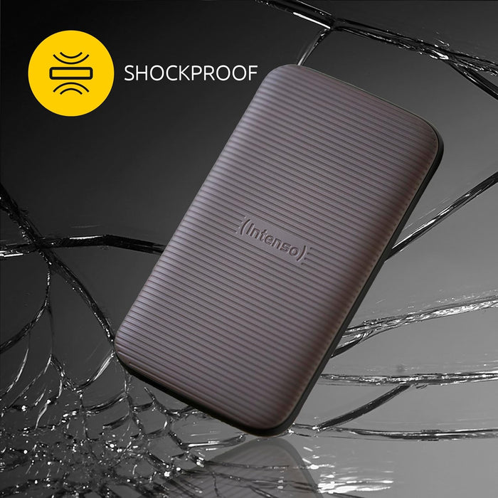 Intenso TX500 External SSD 1TB Portable Solid State Drive, Super Speed USB 3.2 Gen 2x1 (10Gbps), up to 1000MB/s