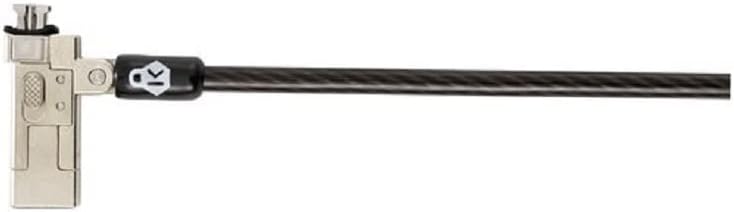 Kensington Slim NanoSaver 2.0 Keyed Laptop Lock, Lockable Device Security Tether for Portable Computers, Lie Flat Thin Profile, Universal Fit, 1.8m Strong Carbon Steel Cable (K65021WW