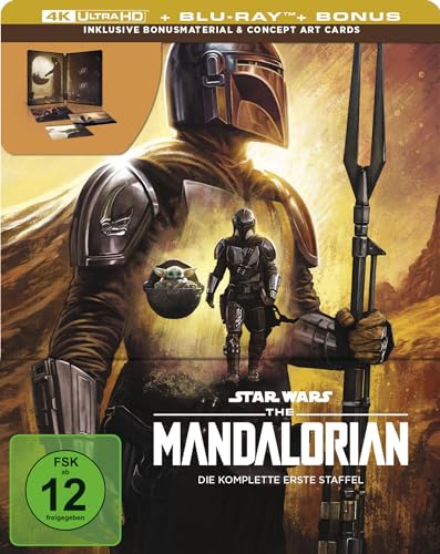 The Mandalorian - Staffel 1 - Steelbook - Limited Edition (4K Ultra HD) (+ Blu-ray)