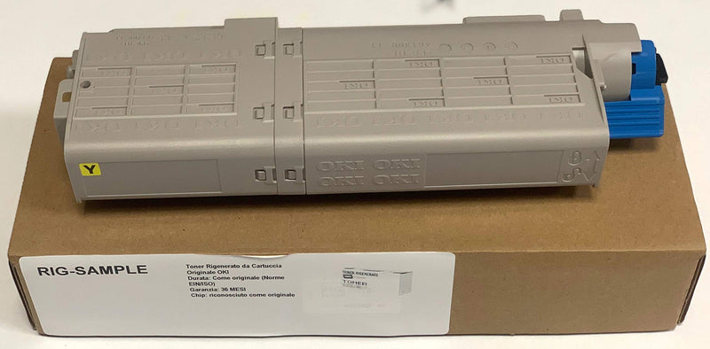 OKI 46490621 Toner 6000 Seiten Gelb Tonerkartusche und Laser – Tonerkartuschen und Laser (gelb, OKI, es5432, es5442, es5473, 1 Stück (S), Laser Toner, 6000 Seiten