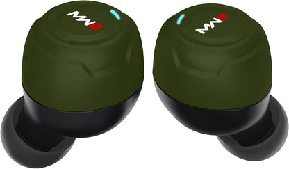 OTL Technologies COD260 Call of Duty Modern Warfare III TWS Earphones with Wireless Charging Case Olive Green Camo