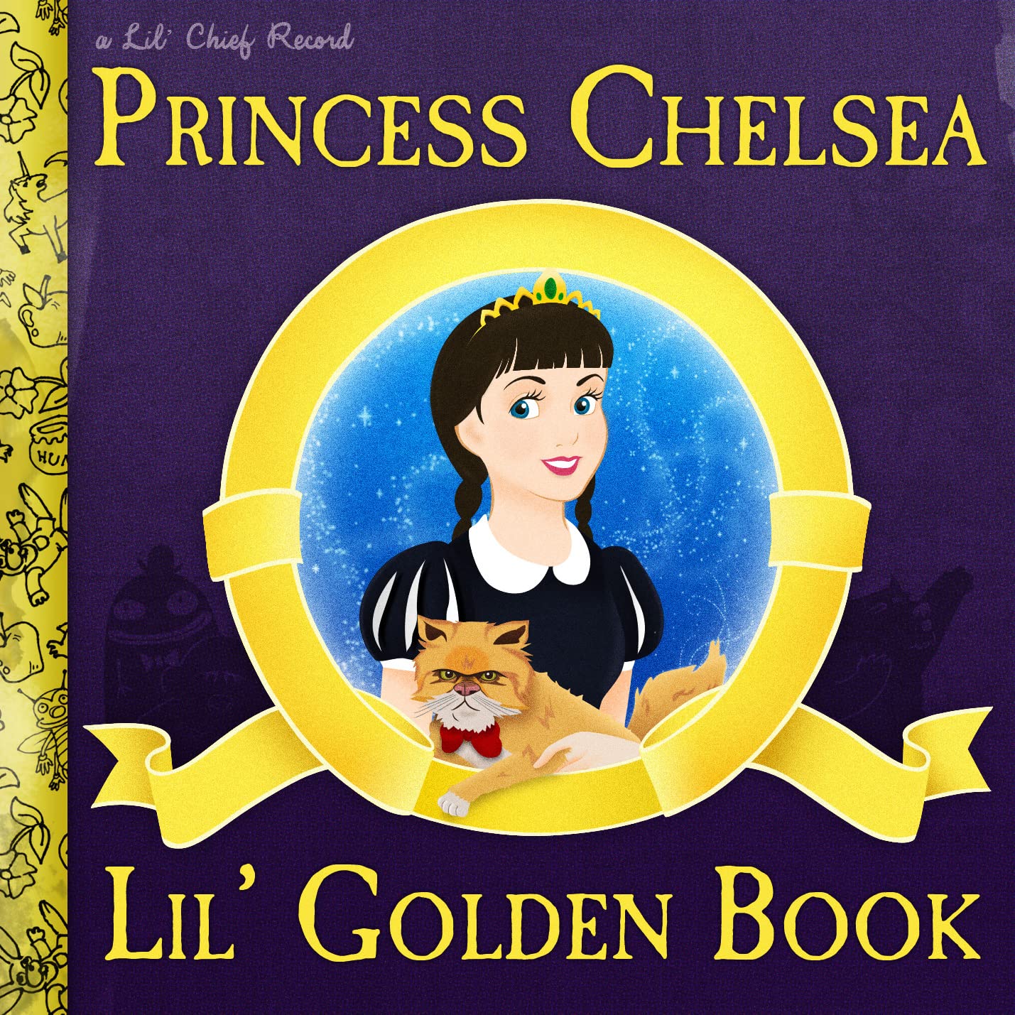 Lil Golden Book Purple