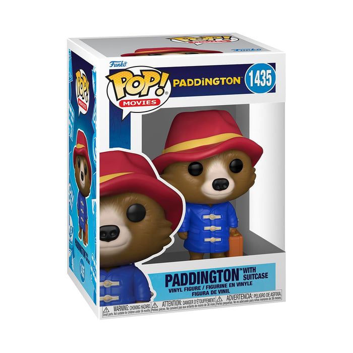 Funko POP! Movies: Paddington - Paddington With Case - Paddington Movie - Collectable Vinyl Figure - Gift Idea - Official Merchandise - Toys for Kids & Adults - Movies Fans