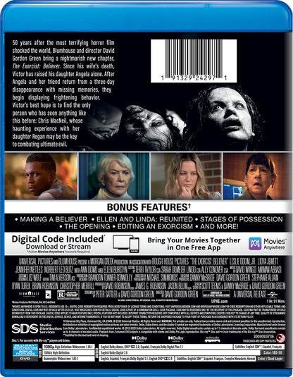 The Exorcist: Believer (Blu-ray + DVD + Digital