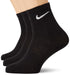 NIKE Men's Unisex U Nk Everyday Ltwt Crew 3pr Socks 11–14.5 UK (Manufacturer Size: XL) Black (Black/White