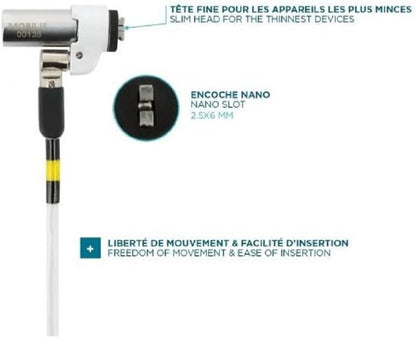 Mobilis Nano Slim Rotating Security Lock Key