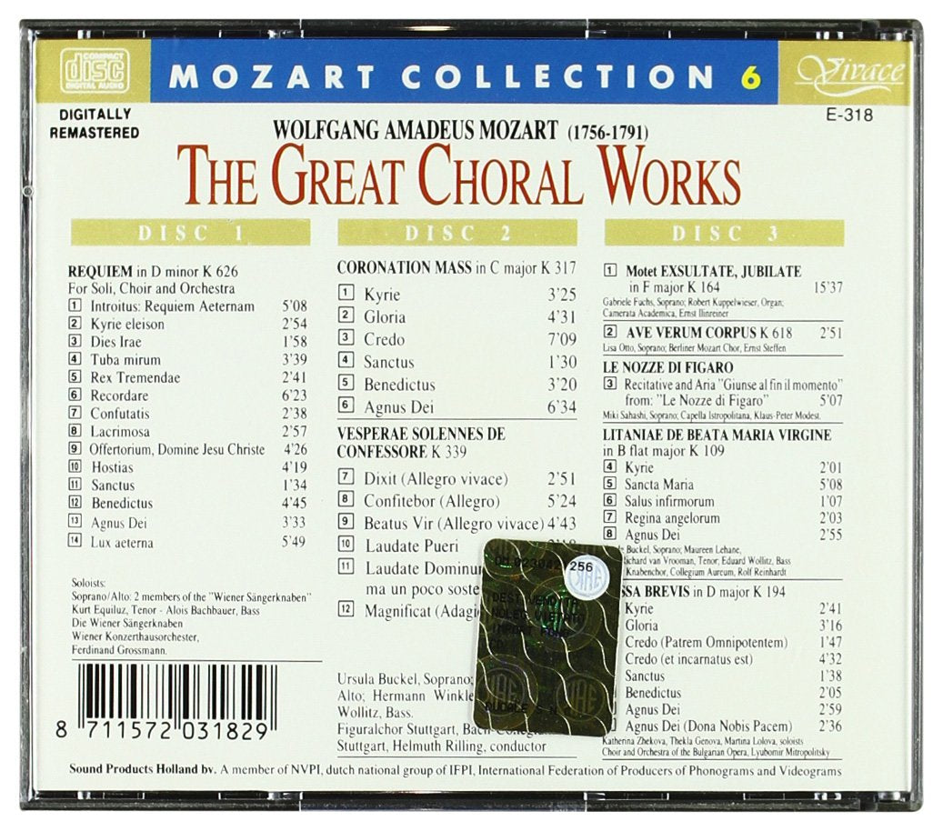Mozart - The Great Choral Works
