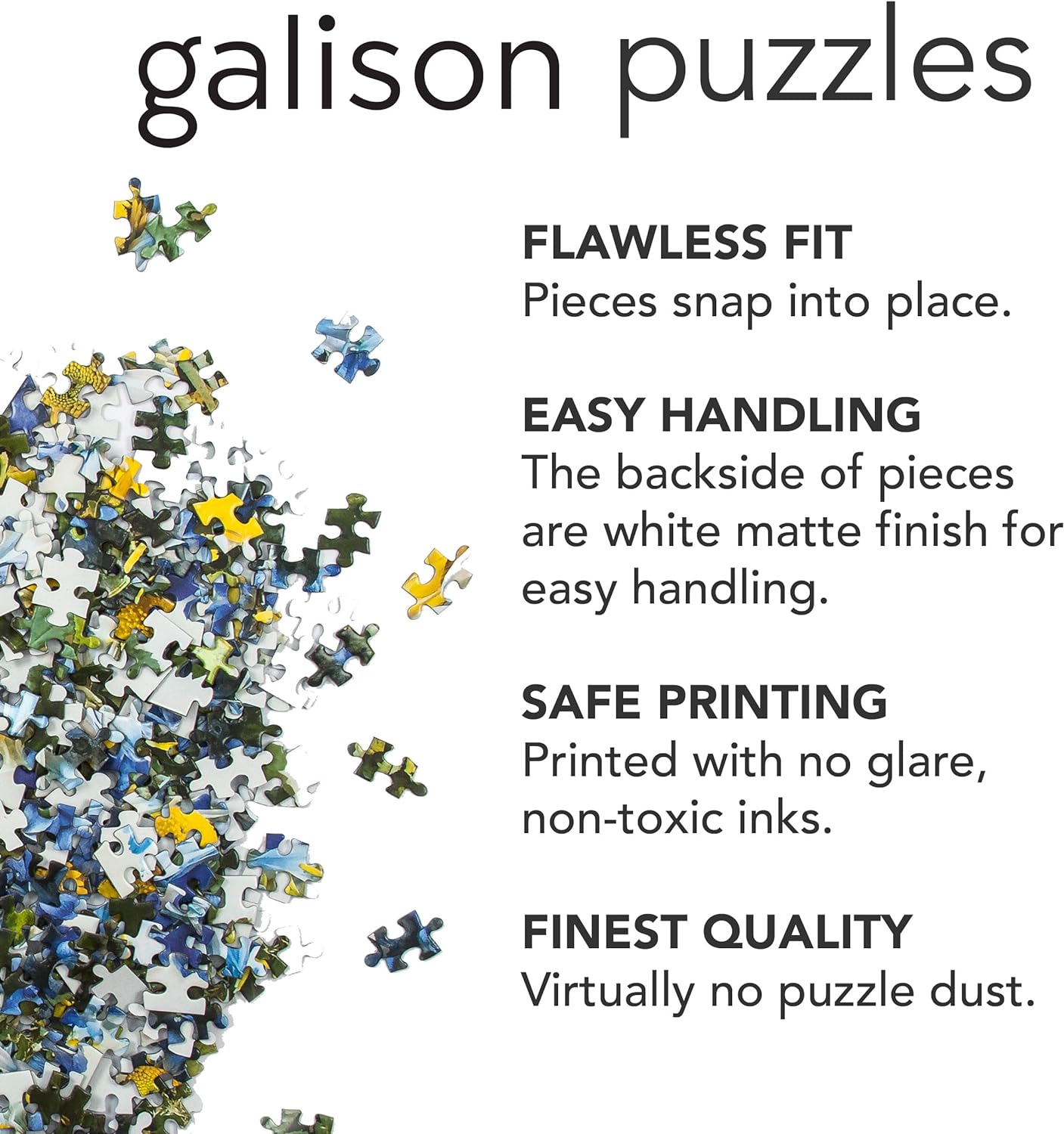 Galison- Gray Malin Notting Hill - Rompecabezas de 1000 Piezas con fotografía primaveral de ensueño, Multicolor (9780735380578