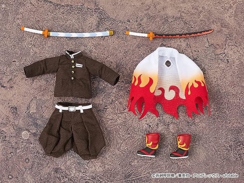 Good Smile Company Demon Slayer: Kimetsu no Yaiba figurine Nendoroid Doll Kyojuro Rengoku 14 cm