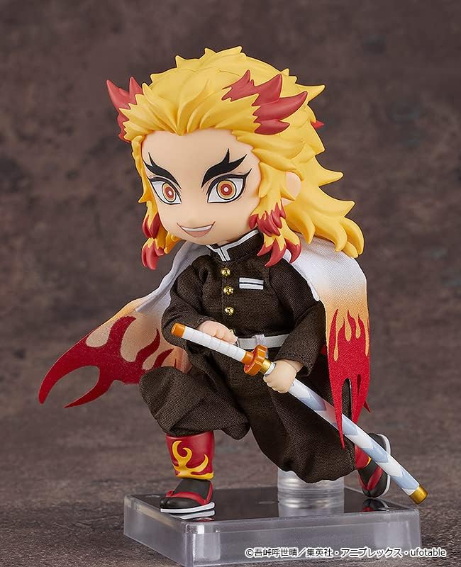 Good Smile Company Demon Slayer: Kimetsu no Yaiba figurine Nendoroid Doll Kyojuro Rengoku 14 cm