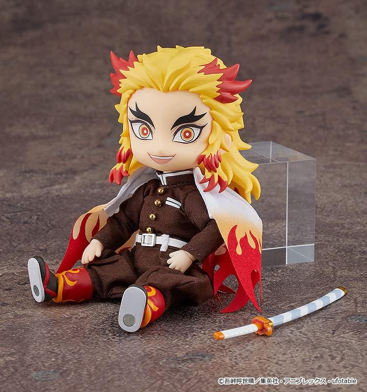 Good Smile Company Demon Slayer: Kimetsu no Yaiba figurine Nendoroid Doll Kyojuro Rengoku 14 cm