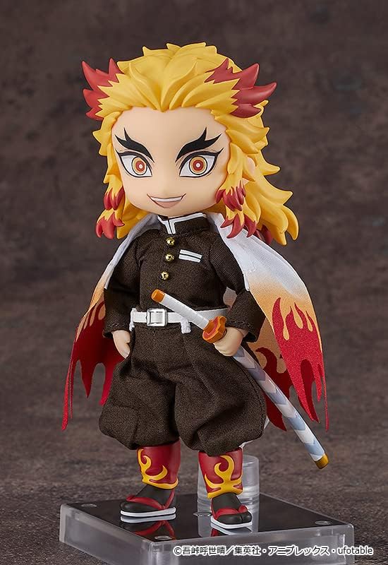 Good Smile Company Demon Slayer: Kimetsu no Yaiba figurine Nendoroid Doll Kyojuro Rengoku 14 cm