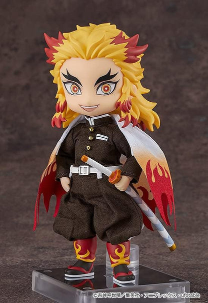 Good Smile Company Demon Slayer: Kimetsu no Yaiba figurine Nendoroid Doll Kyojuro Rengoku 14 cm