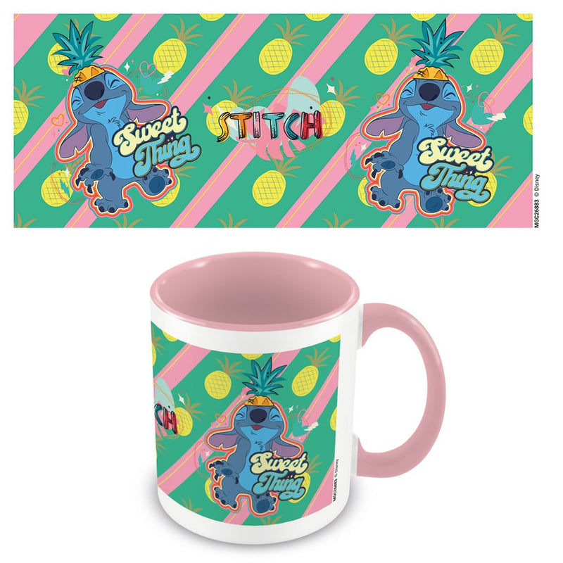 Pyramid LILO ET STITCH - Tu es ma préférée - Mug intérieur coloré 315ml