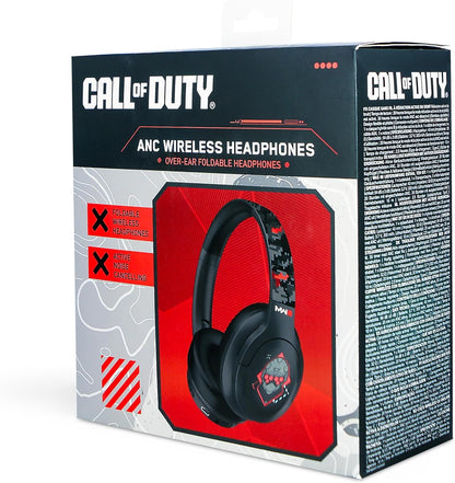 OTL Technologies COD256 Call of Duty Modern Warfare III ANC Over-Ear Foldable Wireless Headphones - Black