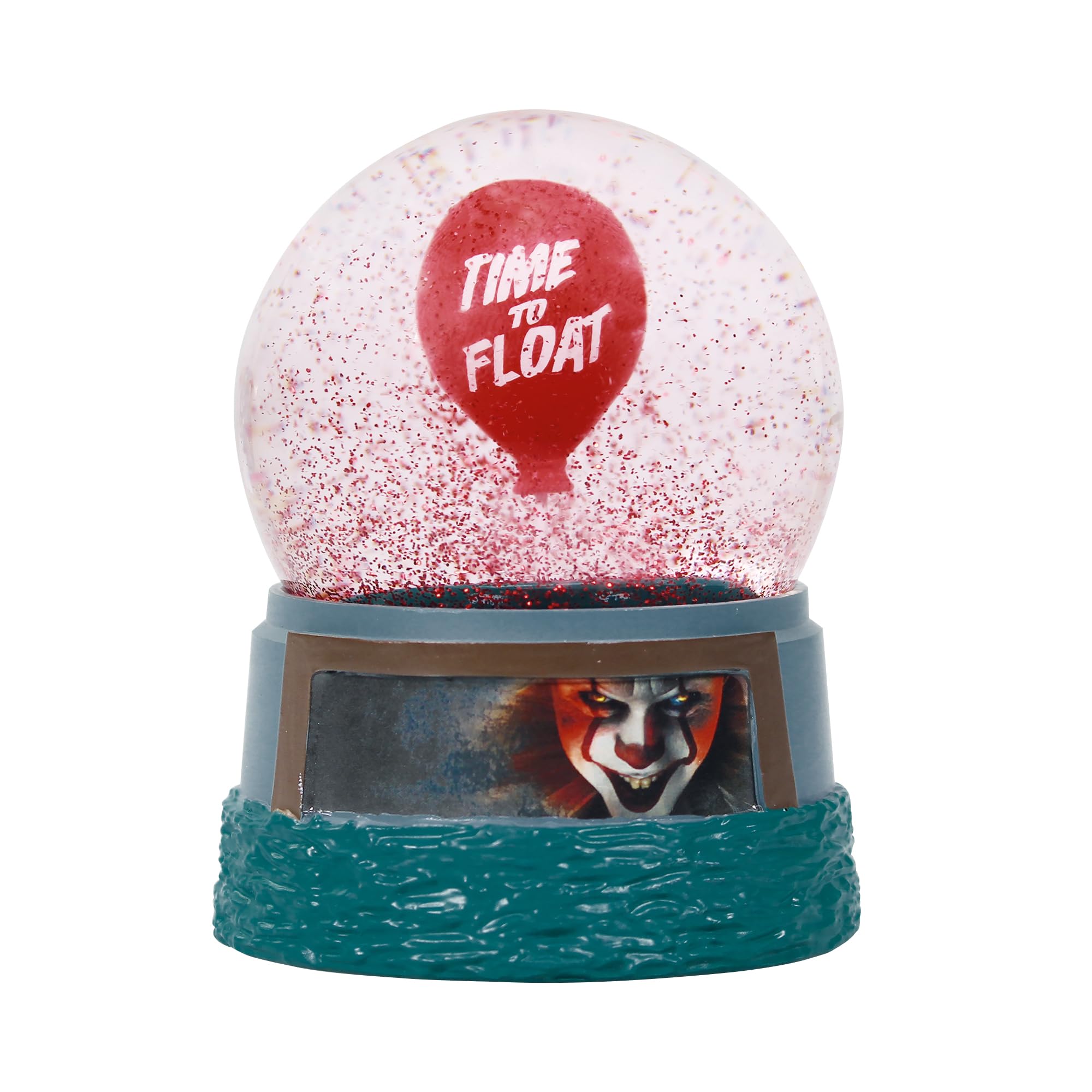 Half Moon Bay Pennywise Schneekugel Weihnachtsschmuck | Halloween-Heimdekoration & Horror-Merchandise-Artikel | Schneekugeln für Erwachsene & Halloween-Dekor | Horror-Geschenke & Horror-Figuren