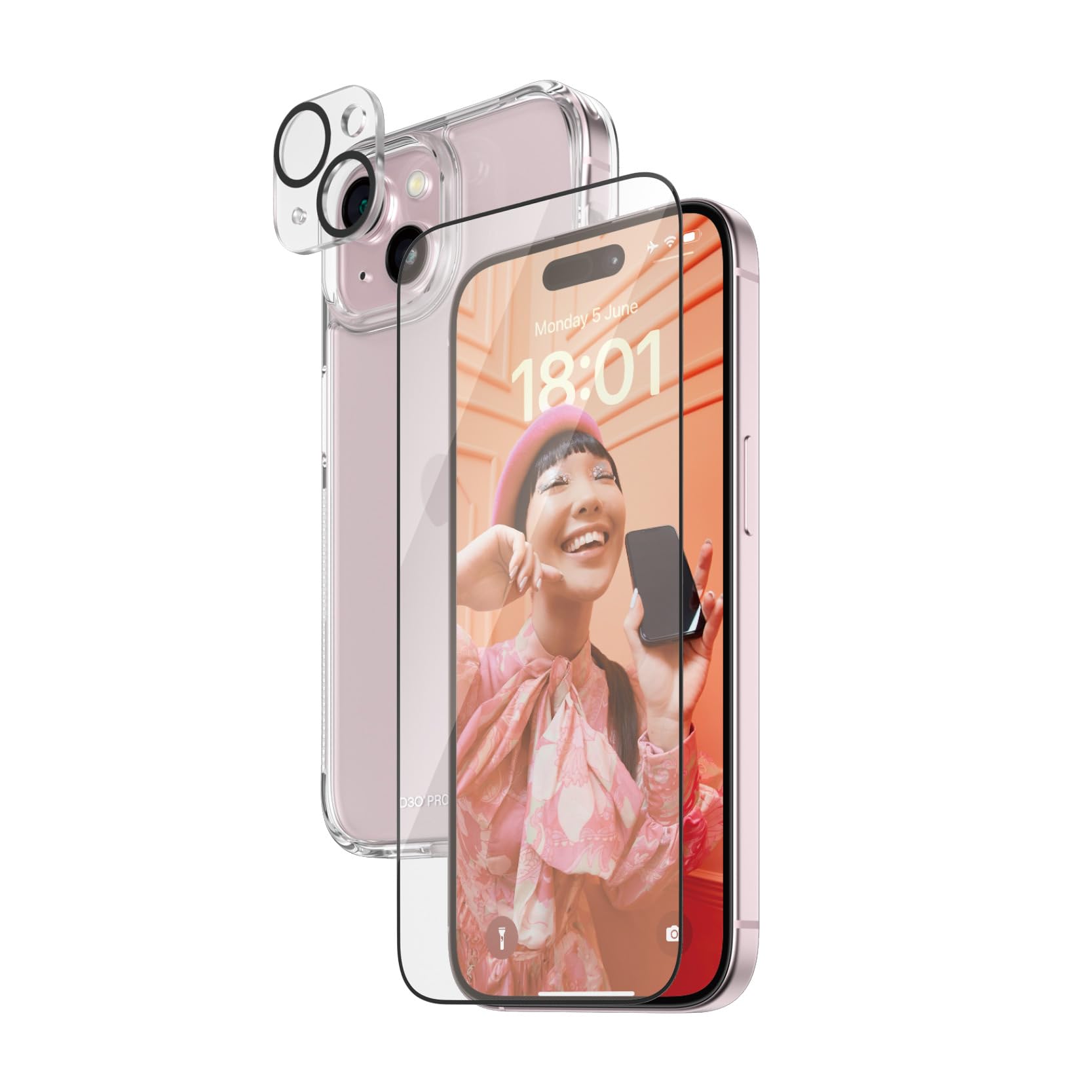 PanzerGlass B1172 2809 écran et protection arrière de téléphones portables Protection d'écran transparent Apple 1
