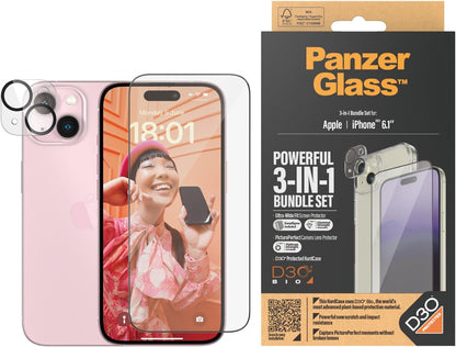 PanzerGlass B1172 2809 écran et protection arrière de téléphones portables Protection d'écran transparent Apple 1