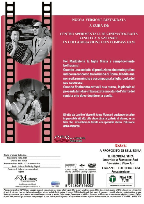 Bellissima Dvd