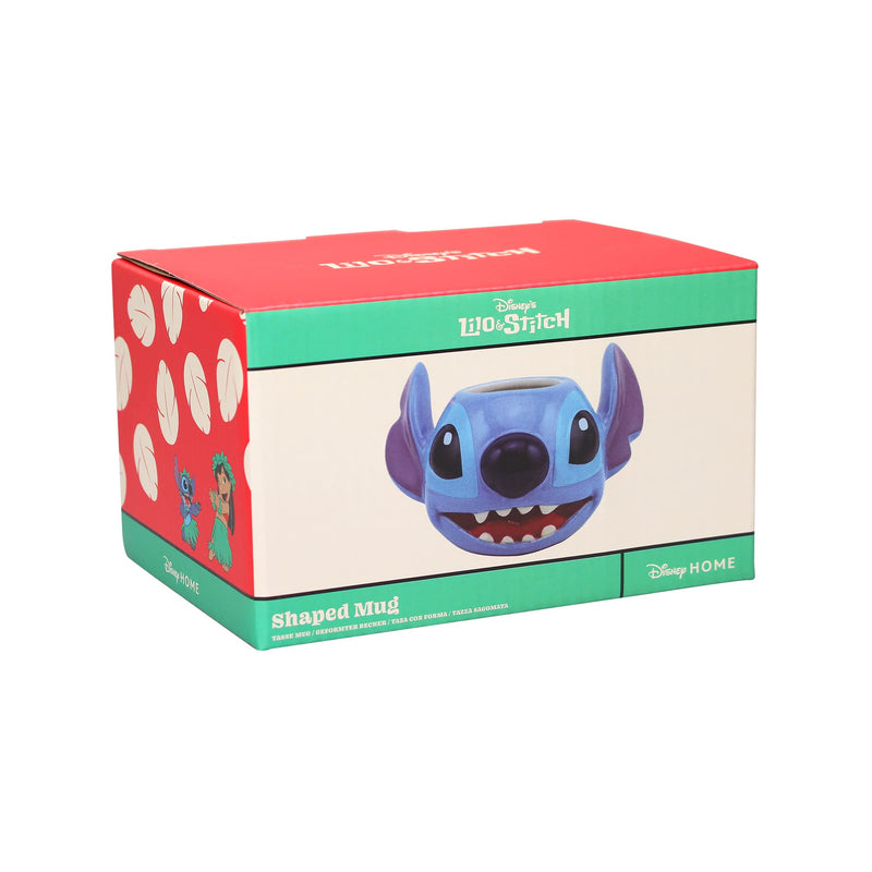 Disney Lilo & Stitch Shaped Mug - Stitch 3D Mug - Stitch Mug Gifts - Office Mug