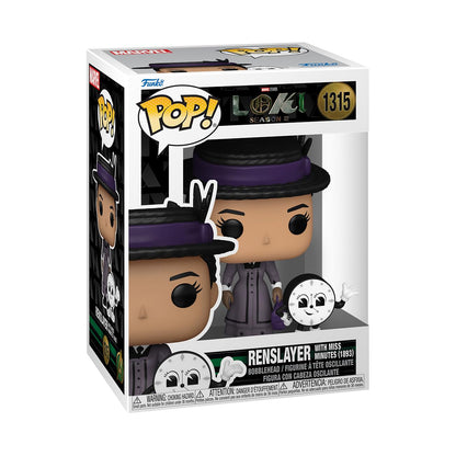 Funko POP! & Buddy: Loki S2 - Renslayer & Miss Minutes - Collectable Vinyl Figure - Gift Idea - Official Merchandise - Toys for Kids & Adults - TV Fans - Model Figure for Collectors and Display