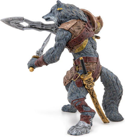 Papo - Mutant Wolf - Realistic Figurine - for Ages 3+ - Fantasy Collection - Hand Painted - Highly Detailed - Durable and Educational - Gift Idea - Collectable - mutant wolf figurine - fantasy beast